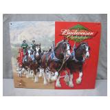 Budweiser Clydesdales Tin Sign
