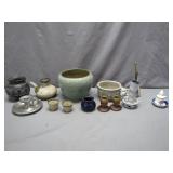 Eclectic Collection of Decorative Pottery