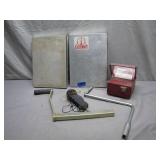 Lieutenant Equipment Lot with Red Box and Tools
