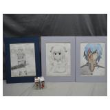 Anime-Inspired Artwork & Betty Boop Cube