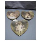 3 Bradford Exchange Angel Plates