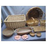 Handcrafted Woven Baskets and Accents
