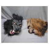 2 Werewolf Masks