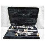 Woodwind Clarinet With Case and Decorations