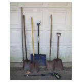Shovels and Pressure Washer Wand