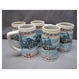 5 Miller High Life Holiday Mugs