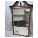 16 in. x 31 in. Arch-Topped Hanging Mirror
