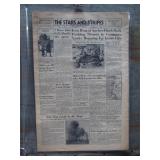 WWII Stars & Stripes Newspaper, Oct. 19, 1944