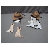 Cowboy Hat Wind Chimes