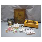 Eclectic Collection of Jewelry, Art, and Trinkets