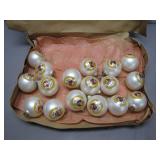 17 Washington Redskins Orb Ornaments