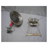 Coleman Vintage Propane Stove and Heater Set
