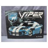 Dodge Viper Tin Metal Sign