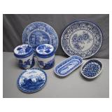 Blue and White Ceramic Collection