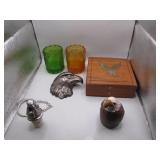 Decorative Eagle-Themed Collectibles Set