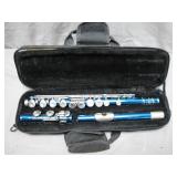 Blue Glory Student Flute with Case