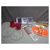 Holiday-Themed Decor and Glassware Collection