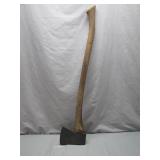 Classic Single-Bevel Axe with Wood Handle