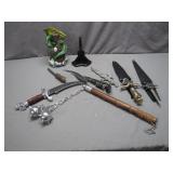 Collectible Dragon-Themed Weaponry Set