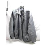 KingSize 3XL Men's Black Leather Jacket
