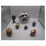 Skull-Themed Decor Collection Set