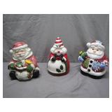 3 Christmas-Themed Cookie Jars