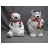 Coca-Cola Polar Bear Cookie Jars