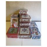 Decorative Christmas Tins