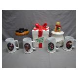 Holiday Mugs and Cookie Jar Collection
