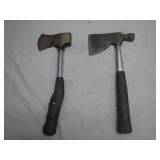Hand Axes With Rubber Grips