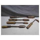 5 Vintage Soldering Irons