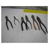 6 Pairs of Assorted Pliers