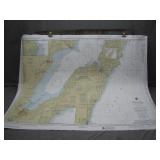 4 Nautical Maps of Great Lakes