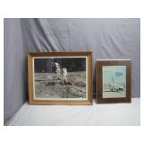 Framed NASA Memorabilia Collection