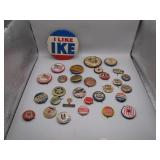 Mid-20th Century Campaign Buttons