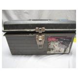 Plastic Tool Box With Contents