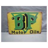 BP Motor Oils Vintage-Style Metal Sign