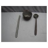 Metal Smelting Tools With Molded Stick