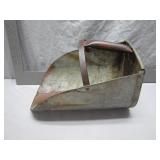 Galvanized Metal Feed Scooper With Handle