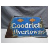 1930s-50s Goodrich Silvertowns Ad Rack