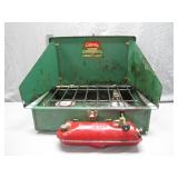 Coleman Green Two-Burner Camping Stove