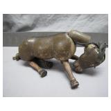 Handcrafted Wooden Articulated Horse Figure