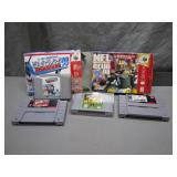 SNES and N64 Game Cartridges