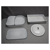 Enamelware With Hospital Markings