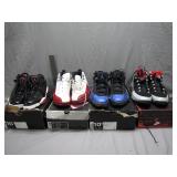 4 Pairs of Nike Jordan Sneakers: Sizes 9.5-10