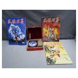 Martial Arts Books and Ink Stamp Kit