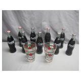 Coca-Cola Bottles and Glasses