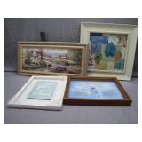 4 Framed Art Prints