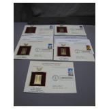 22kt Gold Stamps of New England Lighthouses
