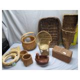 Collection of Handwoven Baskets